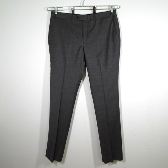Ralph Lauren Dress Pants Men's Size 38x36 Gray Unfinished Hem READ DESCRIPTION - Picture 2 of 7